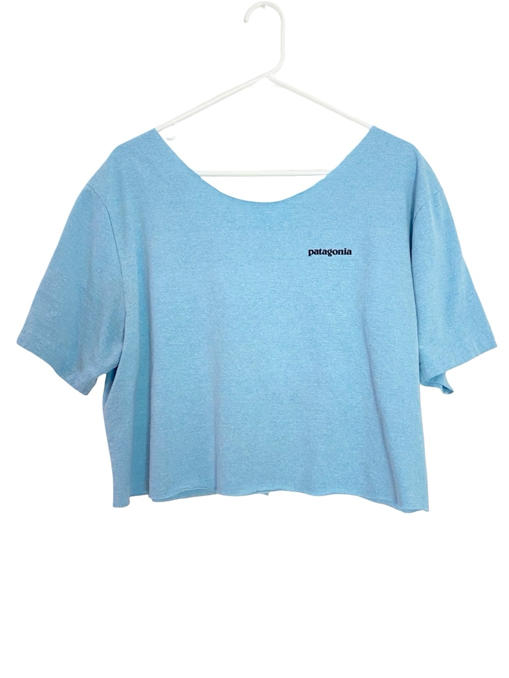 Patagonia Tee Tshirt Crop Womens Size OS Small Medium Large Chest 22 Length 19